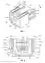 Fig. 03 - Printed circuit board connector assembly having contact shield with integral securing members