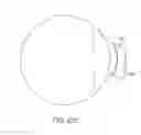 Fig. 153 - USING A HALO TO FACILITATE VIEWING DARK VIRTUAL OBJECTS IN AUGMENTED OR VIRTUAL REALITY