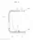 Fig. 12 - Frame for main body of upper driving type juice extractor, and frame assembly using the same