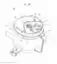 Fig. 14 - Frame for main body of upper driving type juice extractor, and frame assembly using the same