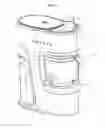 Fig. 02 - Upper Driving Type Juice Extractor