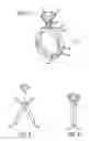 Fig. 04 - Interchangeable jewelry setting system