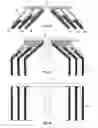 Fig. 12 - Angled hook and locking connector for peg and slat board