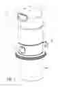 Fig. 02 - Central vacuum cleaner utility port