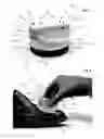 Fig. 02 - Shoe cleaning device with a mounded pinchgrip