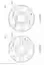 Fig. 17 - Intraocular lens with shape changing capability to provide enhanced accomodation and visual acuity
