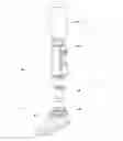 Fig. 01 - Combined active and passive leg prosthesis system and a method for performing a movement with such a system