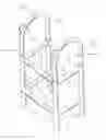 Fig. 01 - Assistive walking device with adjustable dimensions