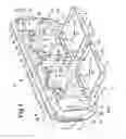 Fig. 02 - Retention of objects relative to an airplane cabin window frame