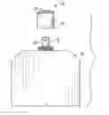 Fig. 01 - Closure cap with flow restriction member