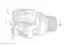 Fig. 02 - Coating on PDC/TSP cutter for accelerated leaching