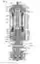 Fig. 01 - Subsea multiphase pump or compressor with magnetic coupling and cooling or lubrication by liquid or gas extracted from process fluid