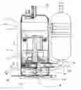 Fig. 01 - Rotary compressor having an oil groove in an inner peripheral surface of a bearing