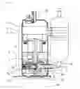 Fig. 02 - Rotary compressor having an oil groove in an inner peripheral surface of a bearing