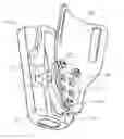 Fig. 01 - Pivotable Holster Mount Assembly