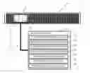 Fig. 01 - Encoder for producing position information using positions of a first and second sensor, tilt angles, period of a pattern on a scale