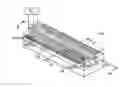 Fig. 01 - Slot-shielded coplanar strip-line compatible with CMOS processes