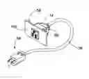 Fig. 01 - Electrical receptacle assembly with housing