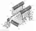 Fig. 01 - Windrow merger pickup head shiftable mount