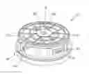 Fig. 01 - Universally adaptable, easy to load trimmer head with free rotating bump knob
