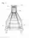 Fig. 02 - Apparatus for converting large bales of forage material into small rectangular bales of forage material