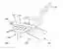 Fig. 03 - Chair with Beverage and Storage Features