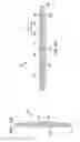 Fig. 10 - Absorbent article with dual core