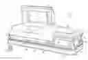Fig. 01 - Decorative hardware for stationary bar caskets