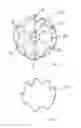 Fig. 03 - Thoracoscopic electroporation device with a suction head and with needle electrodes