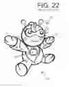 Fig. 14 - Doll Companion Integrating Child Self-Directed Execution of Applications with Cell Phone Communication, Education, Entertainment, Alert and Monitoring Systems