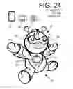 Fig. 16 - Doll Companion Integrating Child Self-Directed Execution of Applications with Cell Phone Communication, Education, Entertainment, Alert and Monitoring Systems