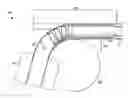 Fig. 01 - Rotary-draw bending mandrel with galling-resistive inserts