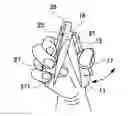 Fig. 01 - Hairstyling scissors