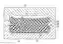 Fig. 01 - Article of footwear formed from two preforms and method and mold for manufacturing same