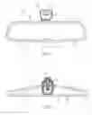 Fig. 02 - Frameless interior rearview mirror assembly