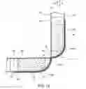 Fig. 14 - Joining structure for interior panel for aircraft