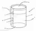 Fig. 01 - CONTAINER FOR FOOD PRODUCTS, A METHOD FOR MANUFACTURING OF A CONTAINER, METHOD FOR DETECTING INTERNAL GAS AND A PRODUCTION SYSTEM FOR FILLING CONTAINERS