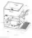 Fig. 04 - Beverage dispensing system having electric pumps and a removable tray for holding concentrate bags