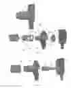 Fig. 16 - Sunshade driving device having a returning function of a wheel driving member