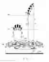 Fig. 04 - Medium/Large Electricity Generator Equipped with Automatically Winding and Un-winding Kite Cable Mechanism for minimum energy loss
