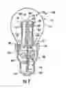 Fig. 03 - LED lamp with base having a biased electrical interconnect