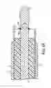 Fig. 07 - Coaxial cable device having a helical outer conductor and method for effecting weld connectivity
