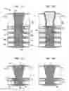 Fig. 09 - Stacked microelectronic assembly with TSVs formed in stages with plural active chips