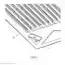 Fig. 07 - Fluid flow plate for a fuel cell