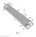 Fig. 03 - Fluid flow plate for a fuel cell