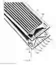 Fig. 05 - Fluid flow plate for a fuel cell