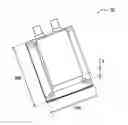 Fig. 01 - Laminated battery and manufacturing method therefor