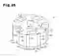 Fig. 17 - Rotor and motor
