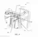 Fig. 09 - Modular data center cabinet rack guide and retention mechanism