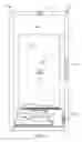 Fig. 09 - Display case door with transparent LCD panel